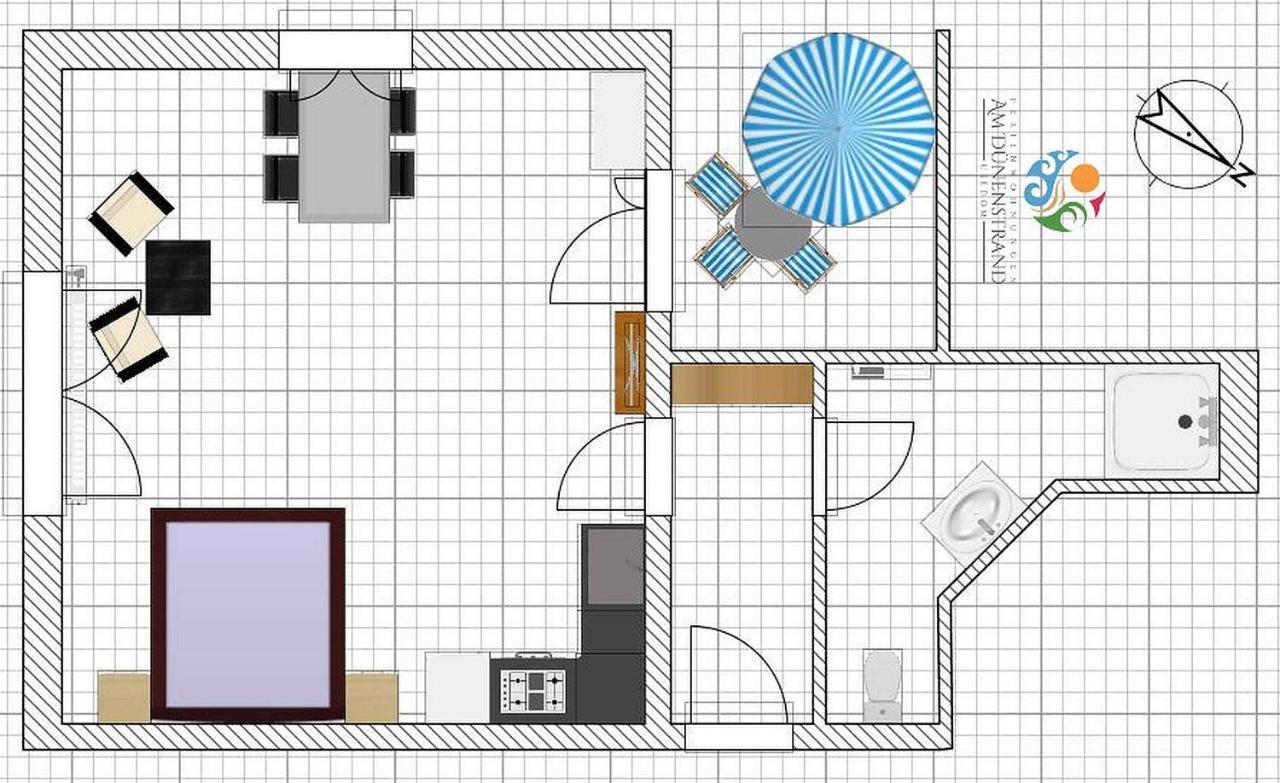 Villa Seestern Wohnung 9 Heringsdorf  Buitenkant foto